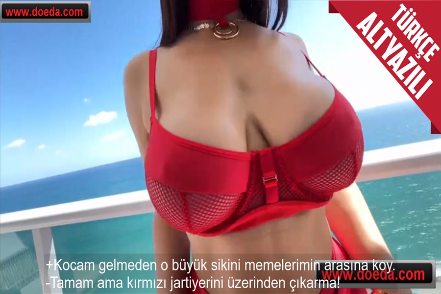 Babasının Yeni Manitasıyla Otelde Yalnız Kalınca Kırmızı Jartiyerini Çıkarmadan Sikti